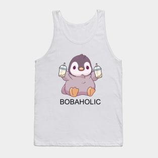 Bobaholic Pengu Needs Help! Tank Top